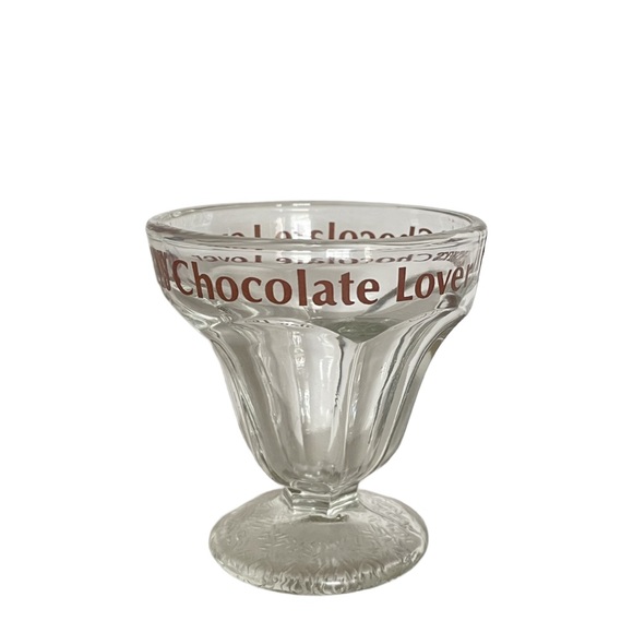 Hershey's Chocolate Lover Dessert Cup Glass Ice Cream Sundae - Picture 2 of 5